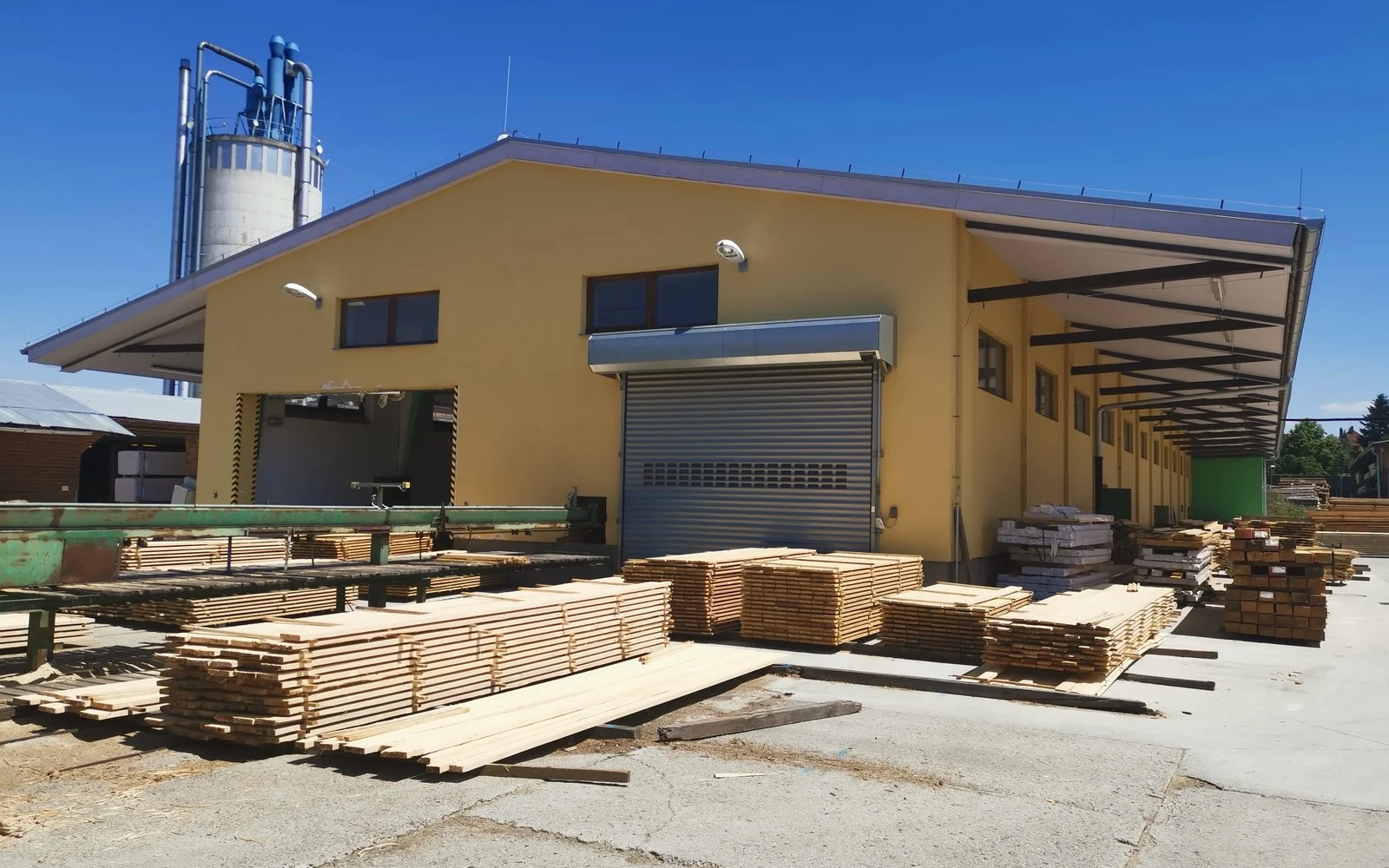 Pila Pasák sawmill and timber production