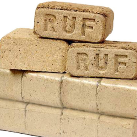 RUF briquettes